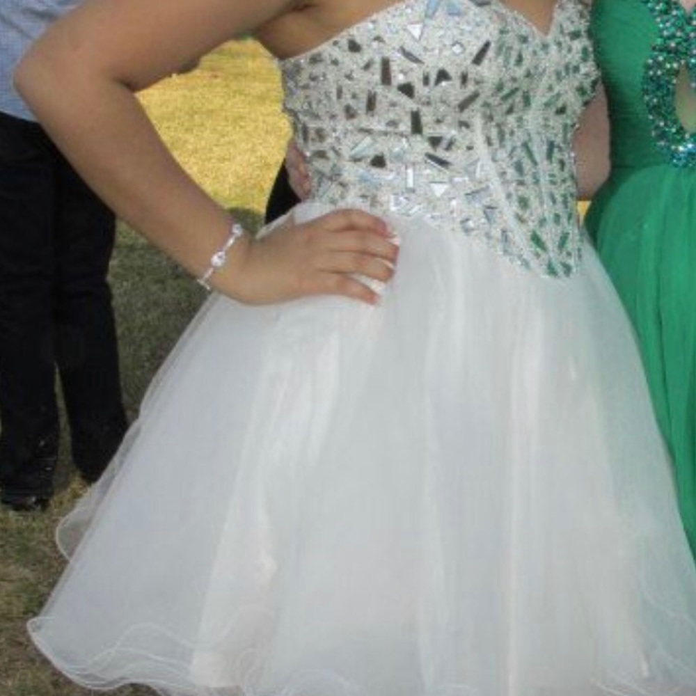 Short White Prom Dress